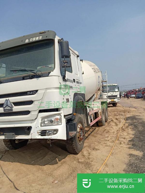 轉讓處理國四豪沃攪拌車 340馬力 后八輪 大12方