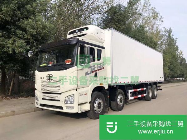 轉讓低價處理解放J6P冷藏車9米6冷藏車質量好價格便宜包上戶