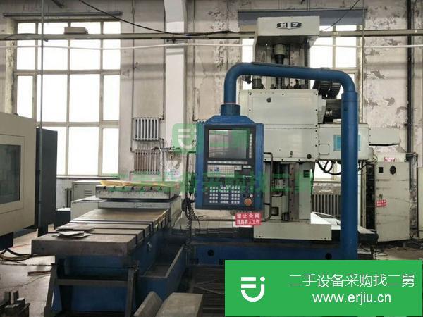 轉讓供應二手銑鏜床{沈陽中捷TK6511-2刨臺式數控鏜銑床}