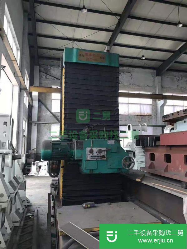 轉讓機械廠急售二手的{余姚市恒豐6000x1500端面銑床}二手端面銑