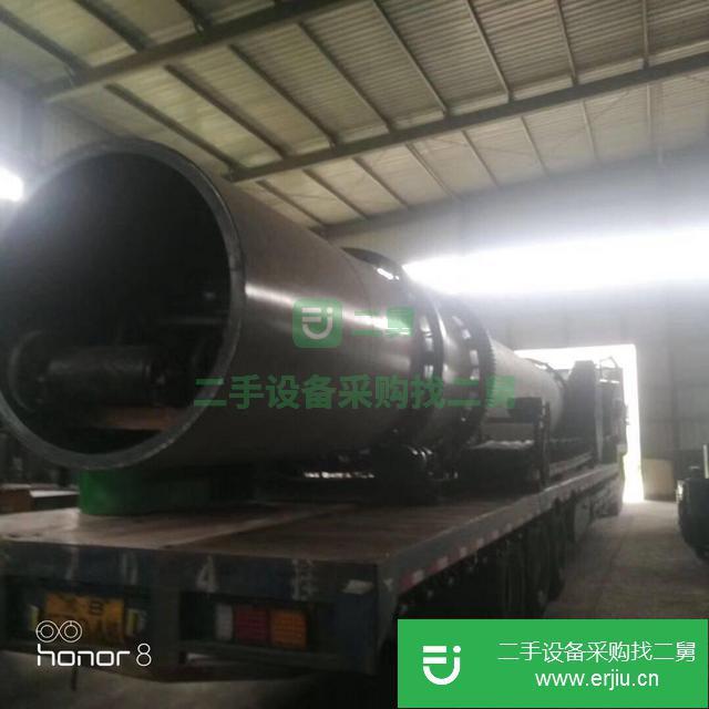 轉讓出售二手1.8x12電加熱轉筒烘干機