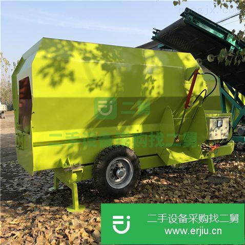 山東出售二手的RH-JBJ-小型飼料混合伴草機