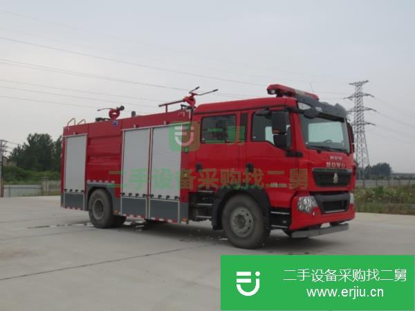 出售江特牌國(guó)五單橋干粉水聯(lián)用消防車