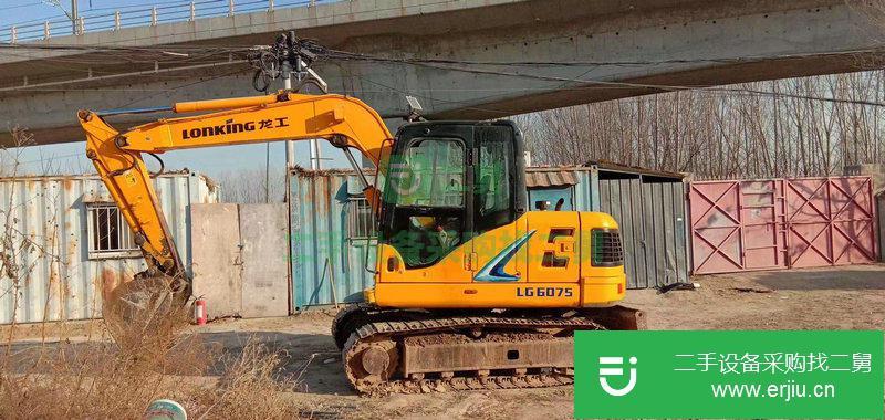 個人二手挖掘機 龍工 75 工地干活機 (二手挖掘機全國包送)