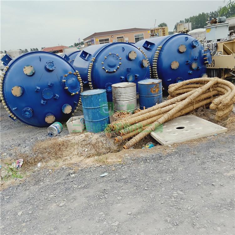 出租二手的5000L搪瓷反應釜   不銹鋼反應釜 小型電加熱反應釜
