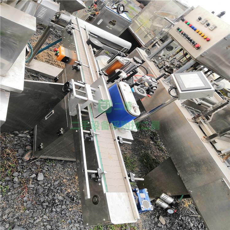 現貨出售二手貼標機 全自動貼標機 洗衣液雙面貼標機