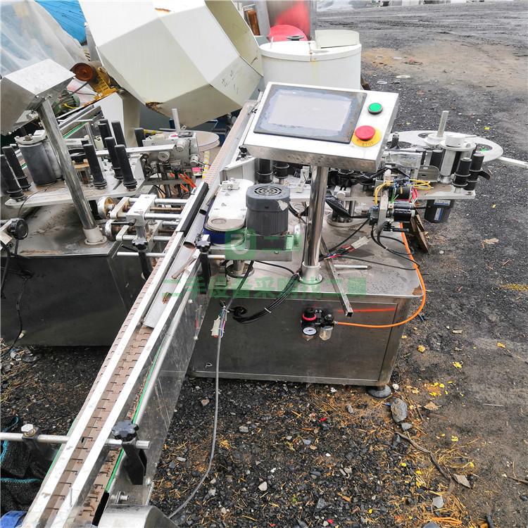現貨出售二手貼標機 全自動貼標機 洗衣液雙面貼標機