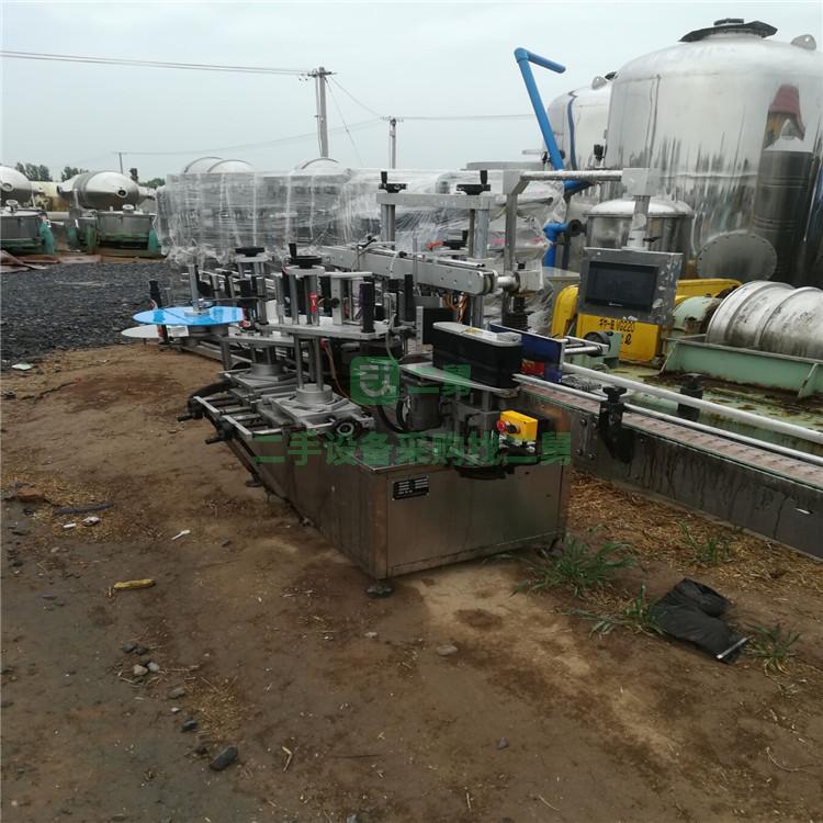 現貨出售二手貼標機 全自動貼標機 洗衣液雙面貼標機