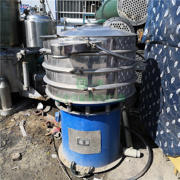 供應二手圓形振動篩 面粉篩選機豆漿過濾篩食品粉末振動篩