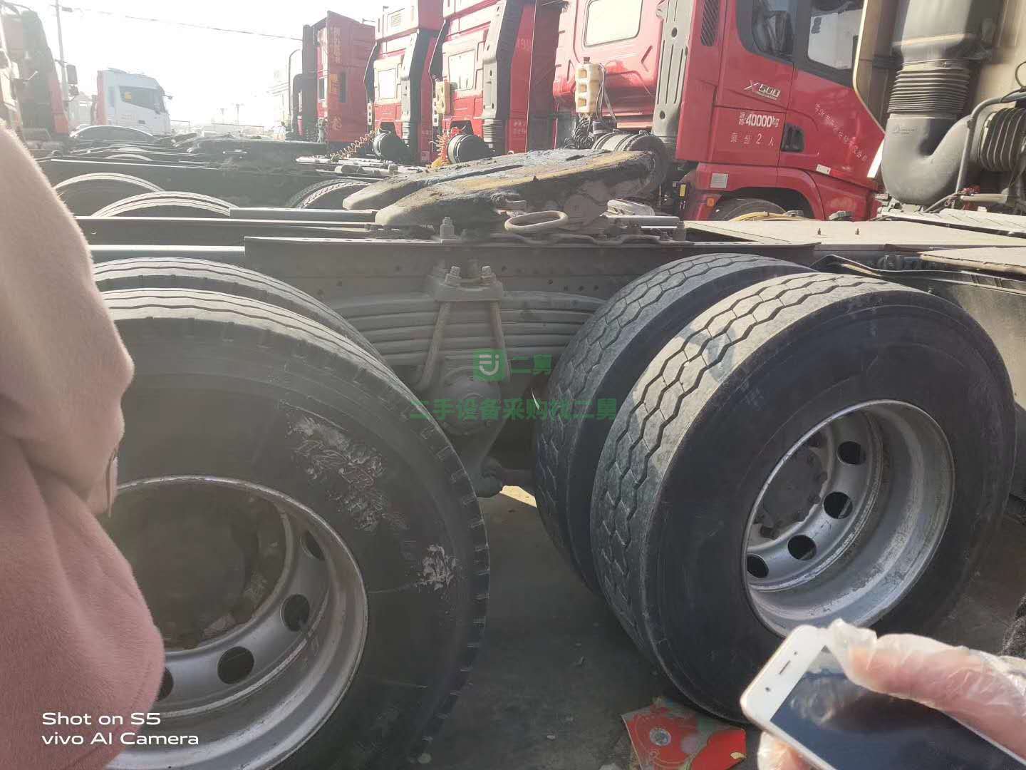 二手牽引車豪沃TH7 帶液緩540馬力輕體國五排放