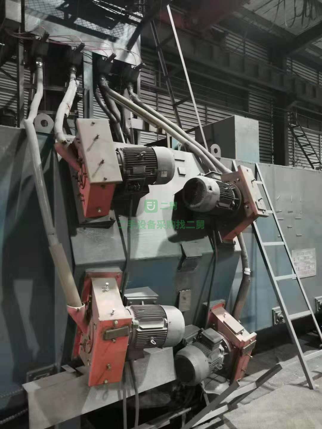 大型鋼結構拋丸機兩個除塵器接電直接用