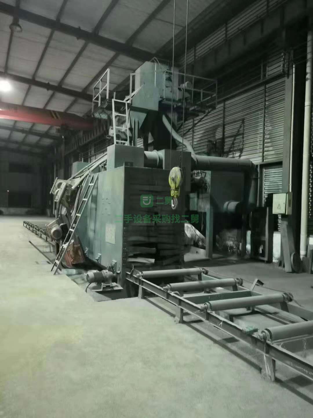 大型鋼結構拋丸機兩個除塵器接電直接用