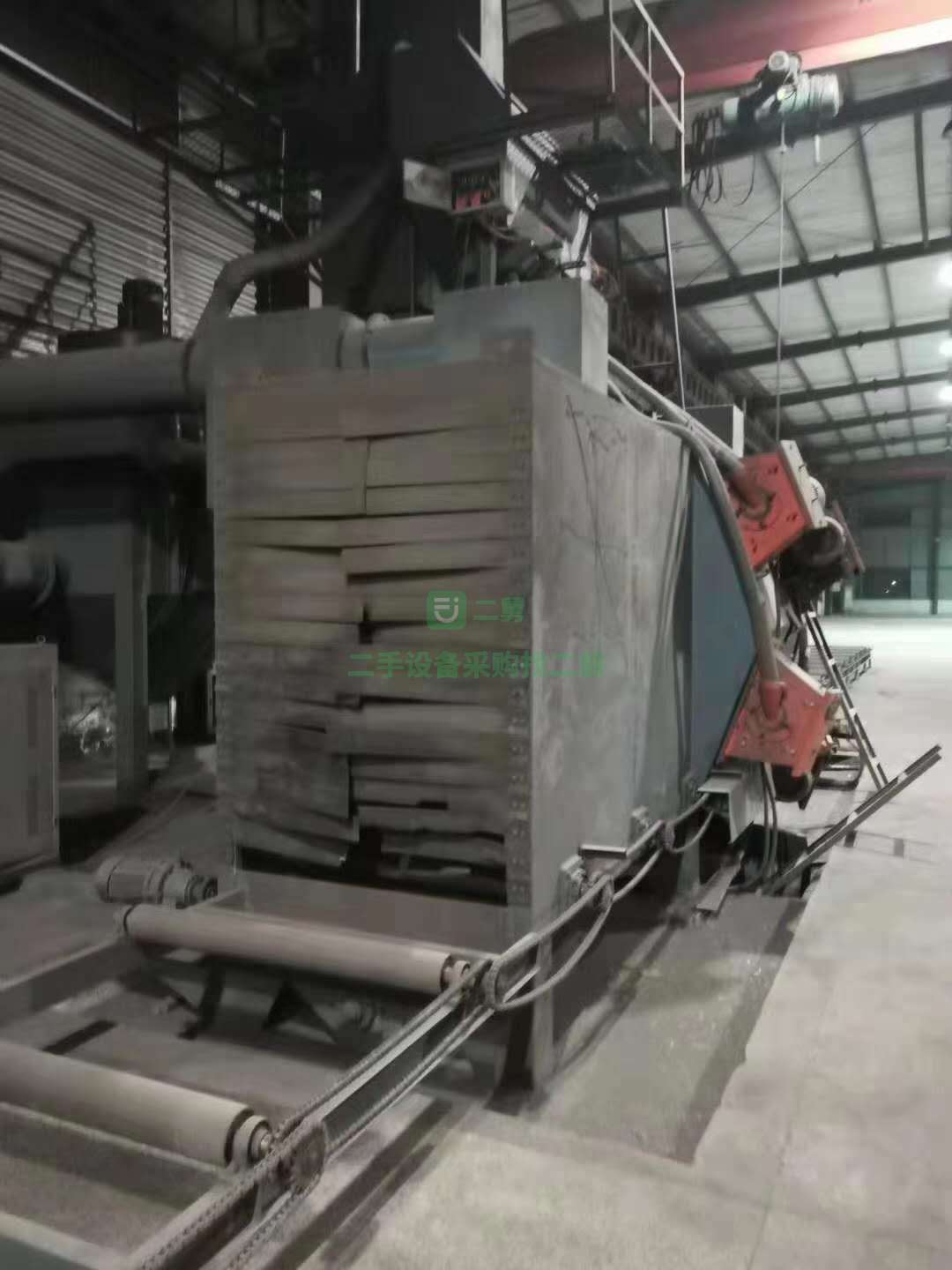 大型鋼結構拋丸機兩個除塵器接電直接用
