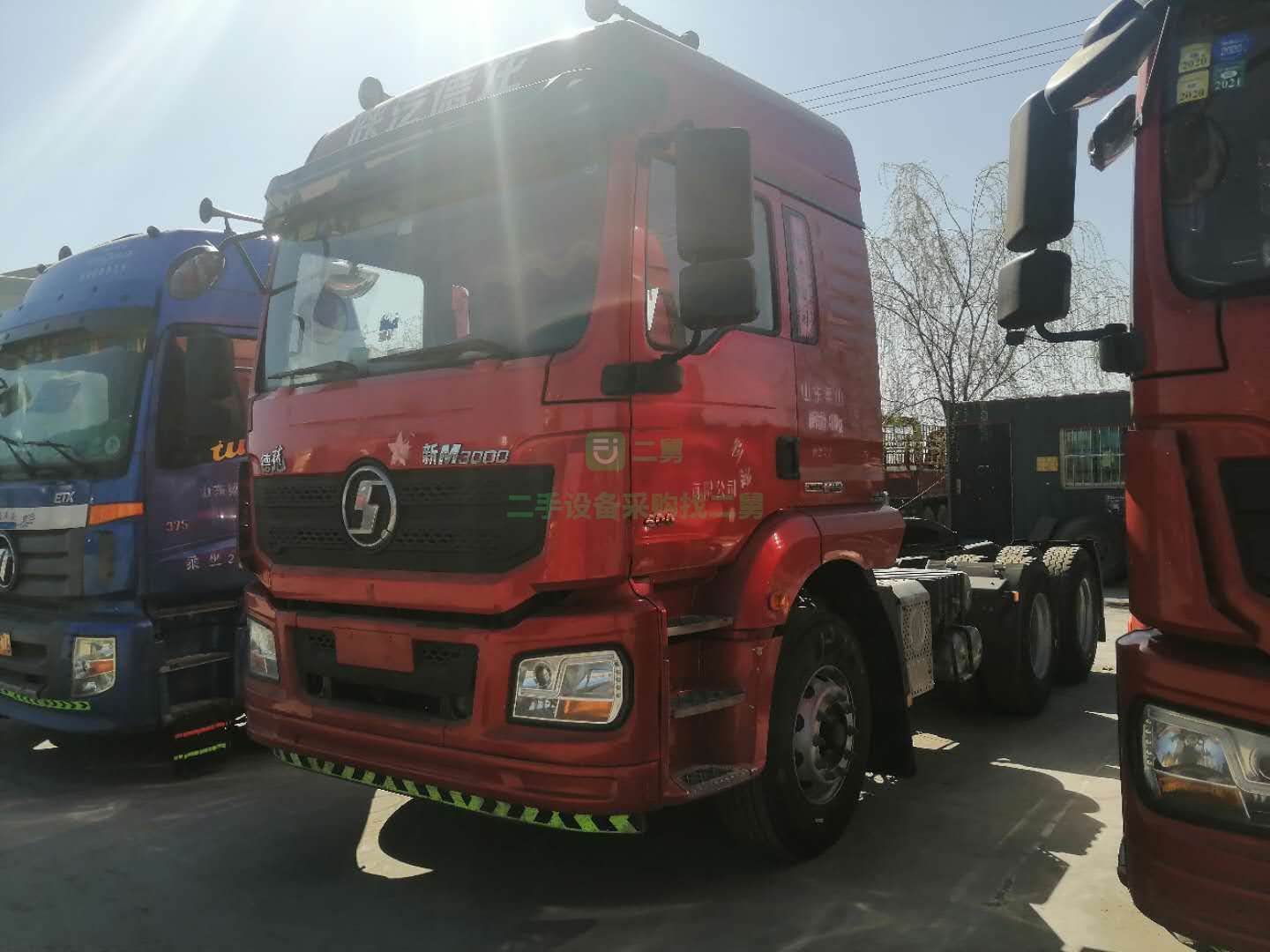 19年德龍新M3000出售國(guó)五雙驅(qū)牽引車(chē)