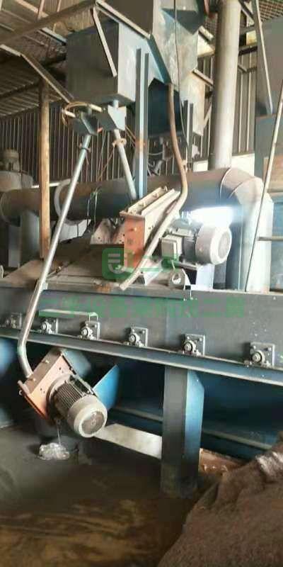 出售通過式拋丸機，專用于暖氣片拋光