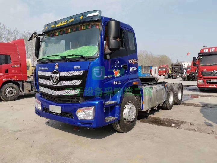限高神器 福田歐曼牽引車 ETX 430馬力，19年7月份跑車，