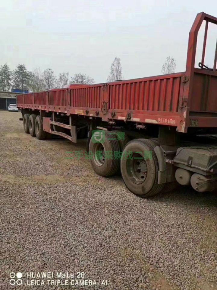 出售2017年底捍衛375半掛車  國五濰柴