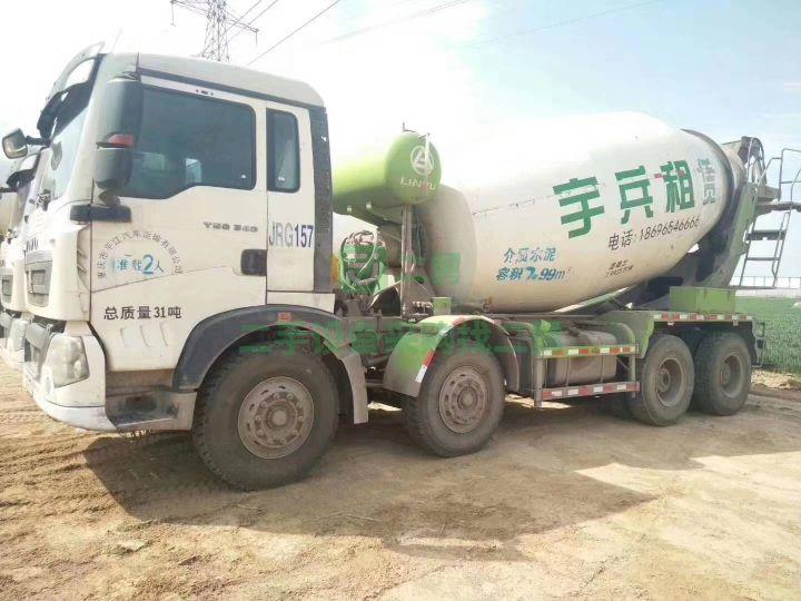 個人急轉17年輕型大12方國五二手攪拌罐車