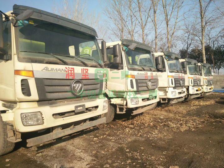 個人二手攪拌罐車.17年國五福田歐12方攪拌罐車