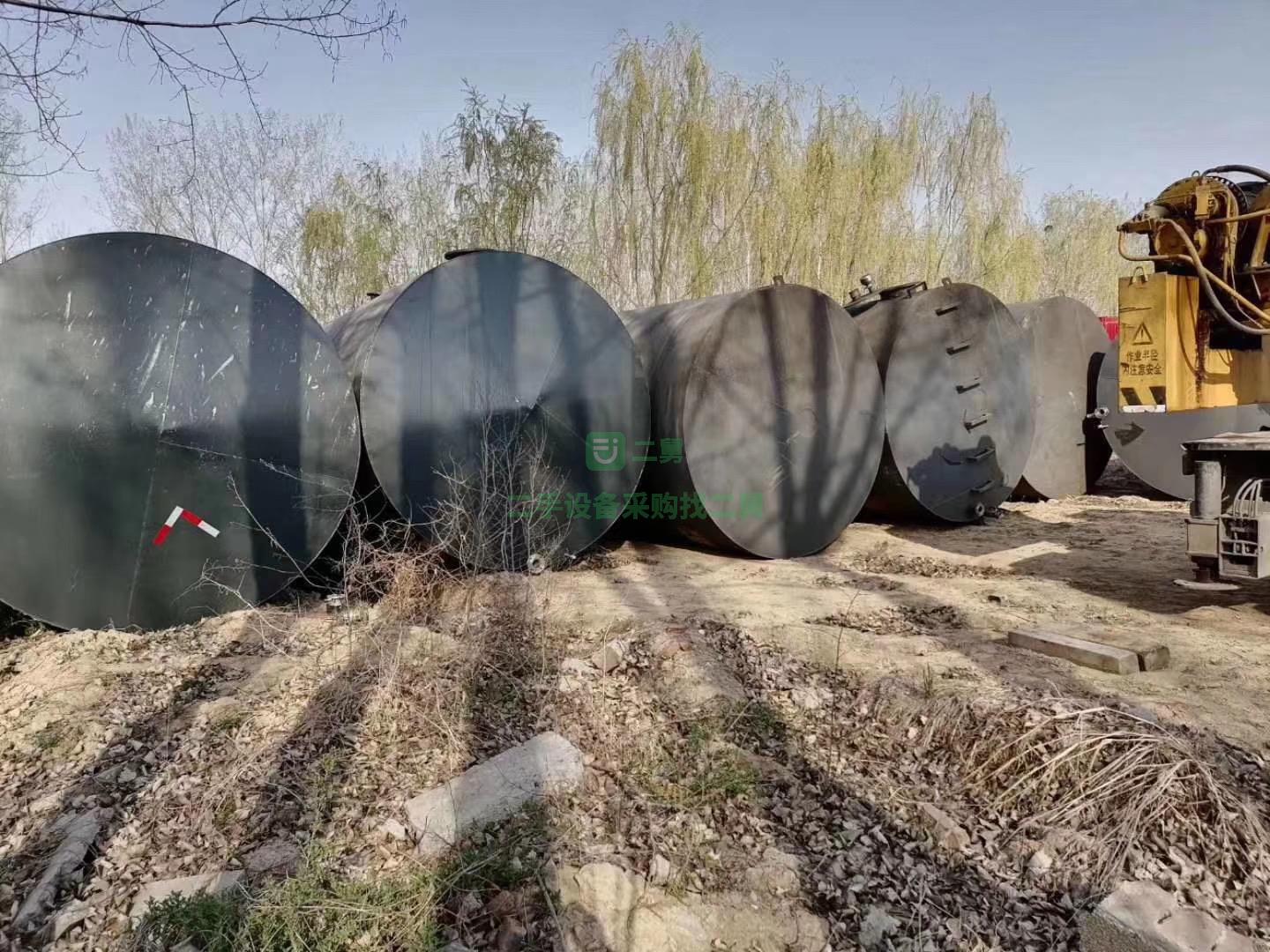 50立方碳鋼罐6個(gè)厚出售
