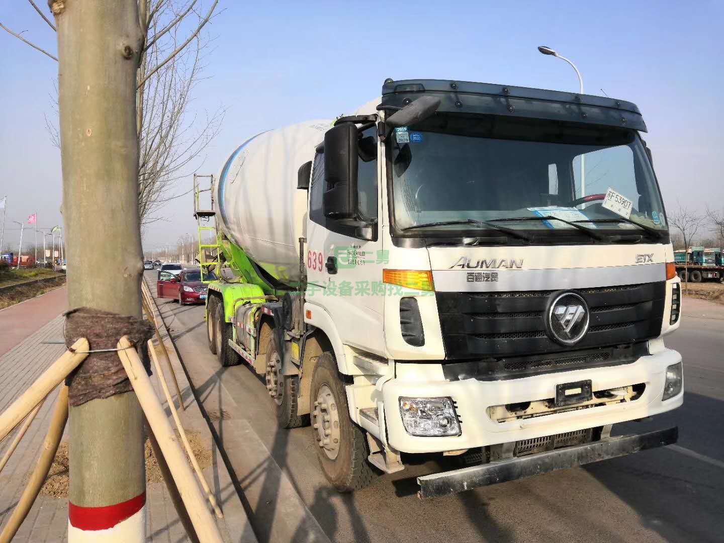 出售17年國五歐曼大20方攪拌車