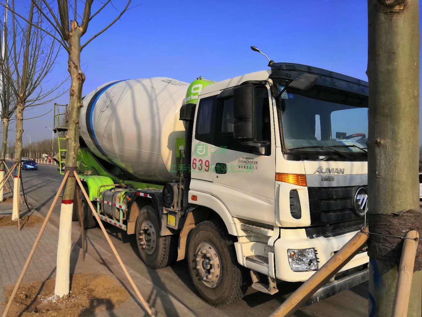 出售17年國五歐曼大20方攪拌車