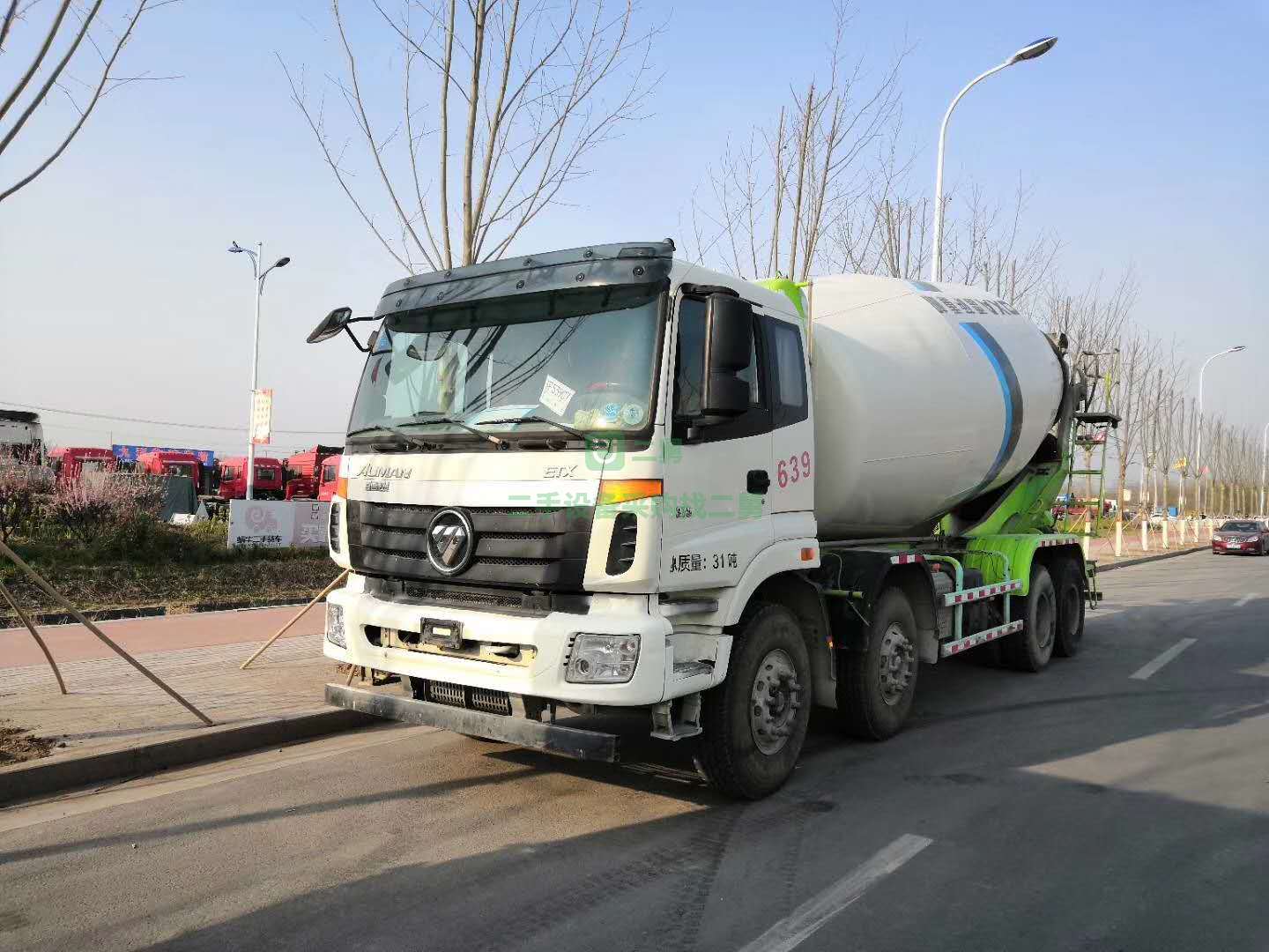 出售17年國五歐曼大20方攪拌車