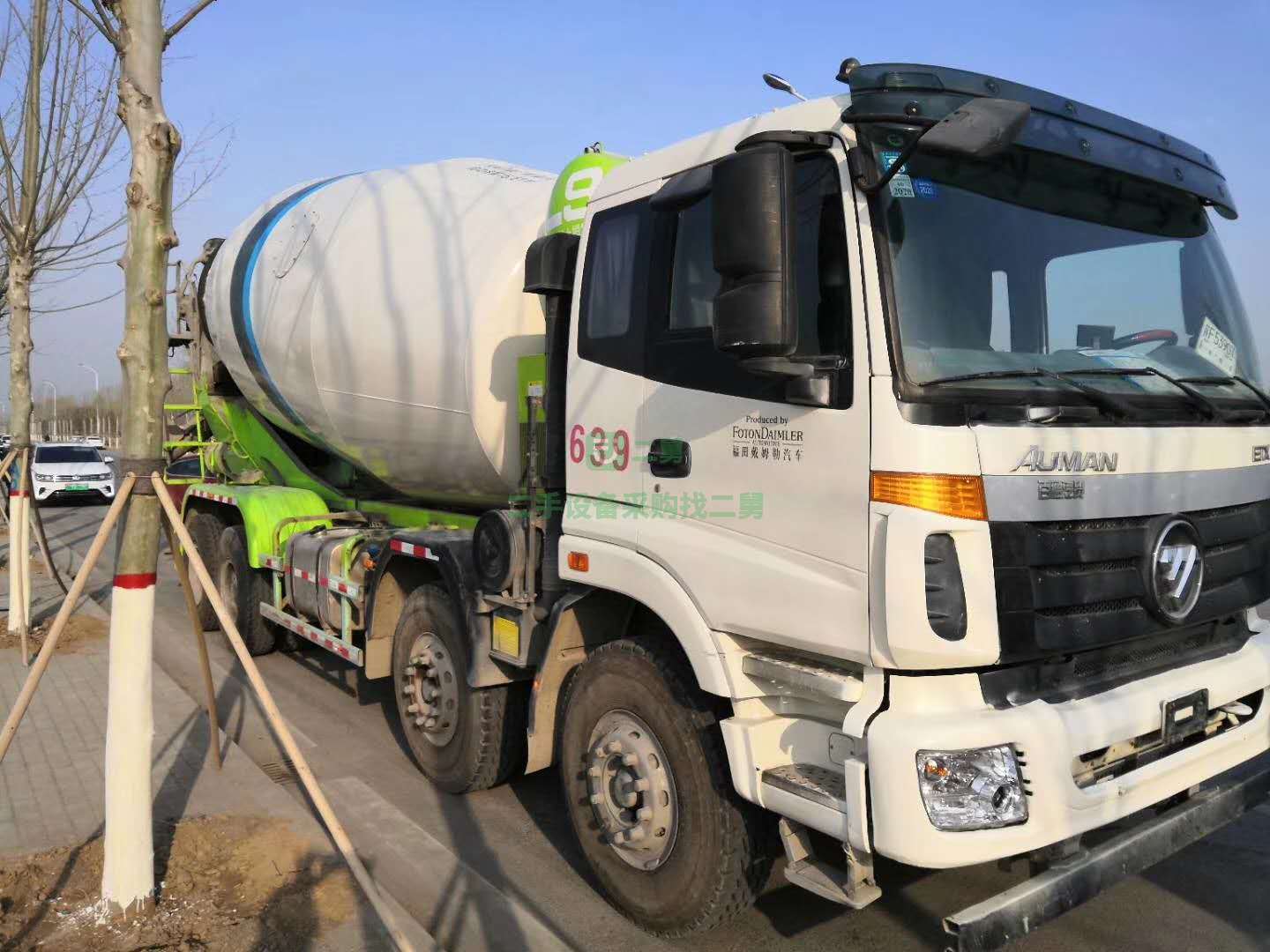 出售17年國五歐曼大20方攪拌車
