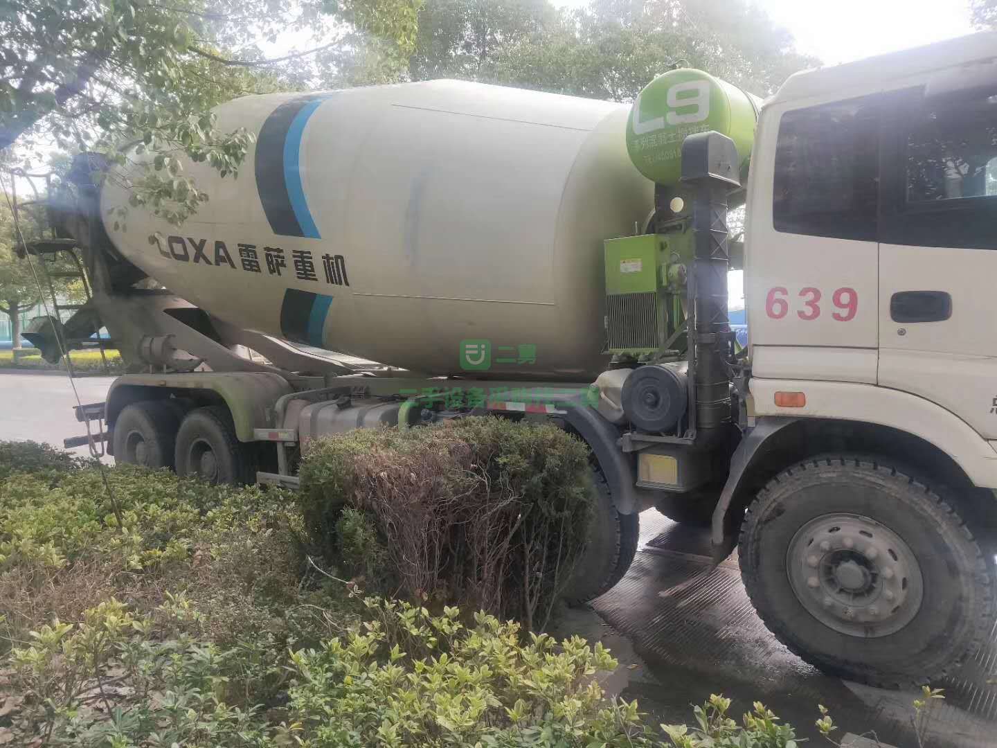 出售17年國五歐曼大20方攪拌車