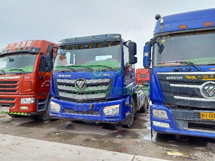 出售限高神器低頂福田歐曼ETX牽引車雙驅輕體濰柴發動機430馬力可分期