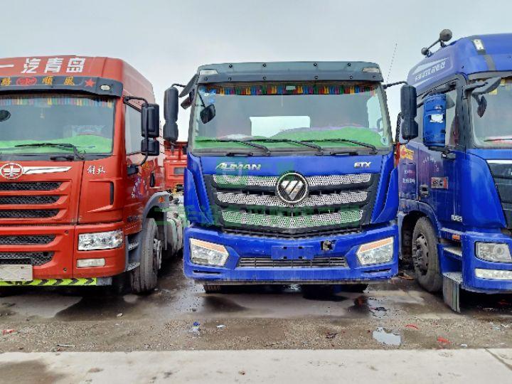 出售限高神器低頂福田歐曼ETX牽引車雙驅輕體濰柴發動機430馬力可分期