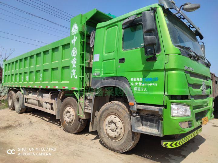 急售國五豪沃前四后八8.2米自卸車 全手續