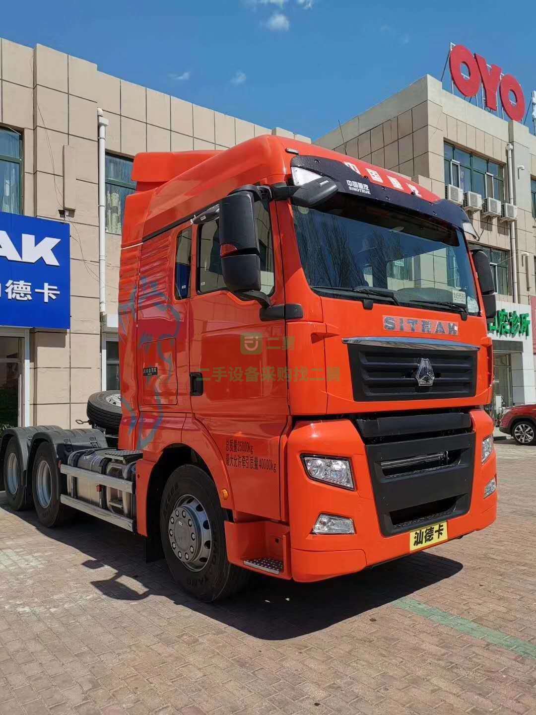 急售二手牽引車福田 歐曼ETX重卡 濰柴430馬力?車頭  國五排放