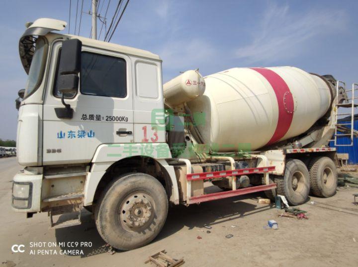 出售16年國四德龍后八輪大12方攪拌車 手續齊全 包過戶