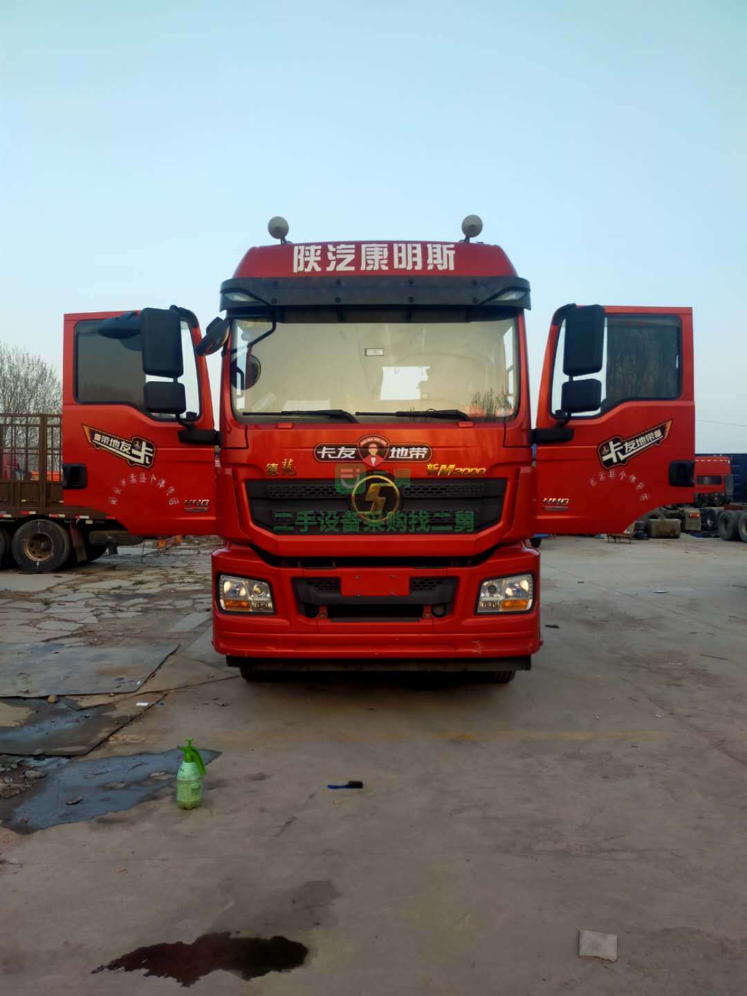 出售二手汕德卡半掛牽引車 540馬力  二手牽引車頭 二手半掛