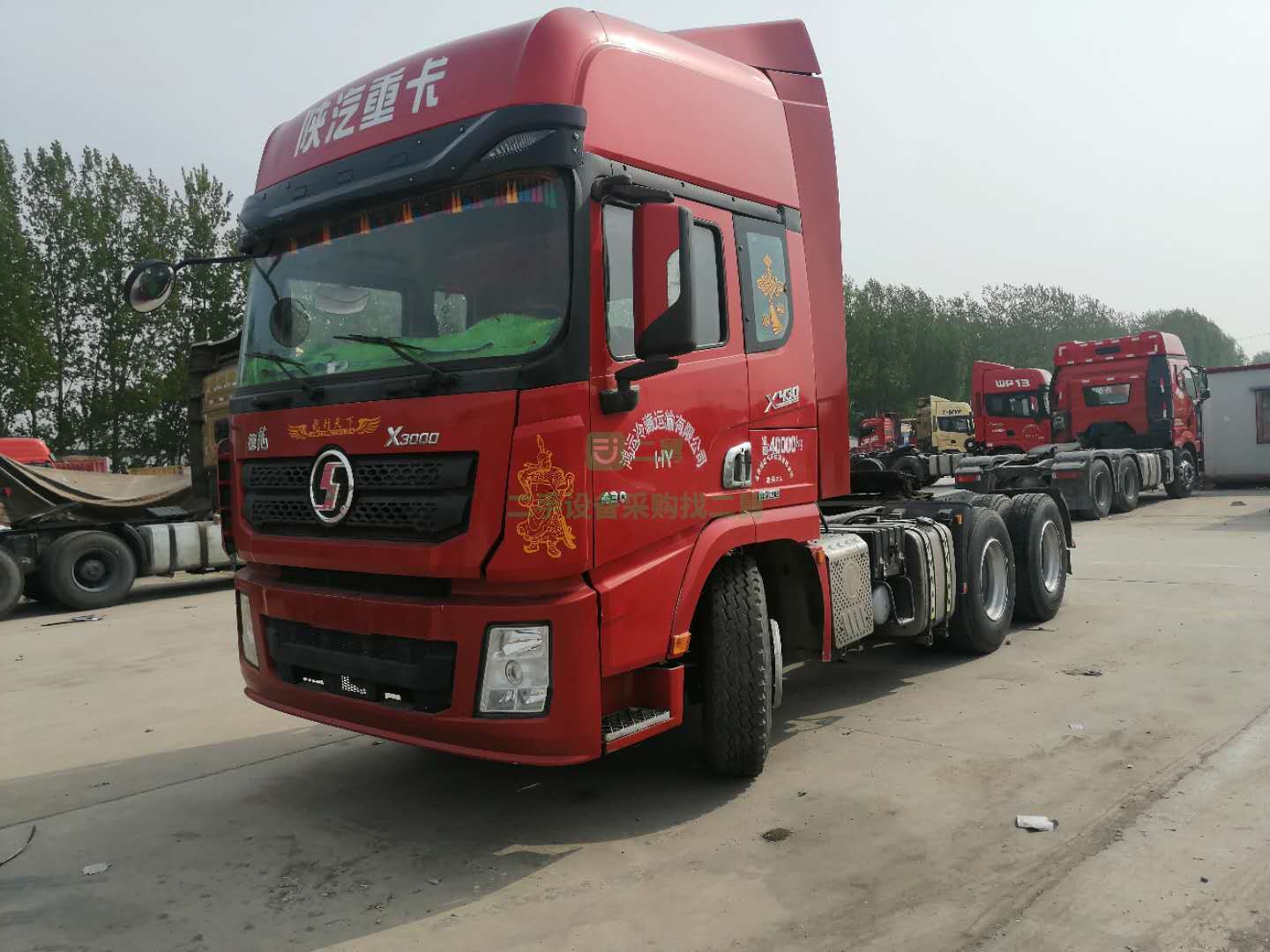 出售17年11月份德龍X3000牽引車，國五排放雙驅(qū)輕體，430馬力，帶液緩