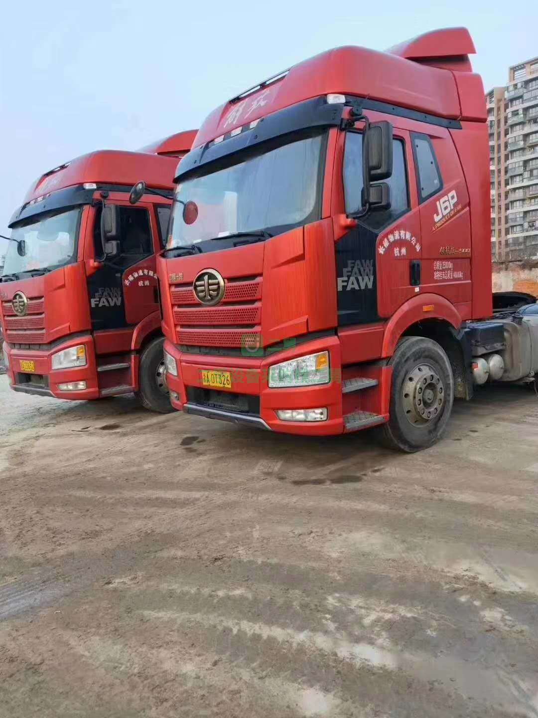 急售8成新二手牽引車陜汽德龍X3000