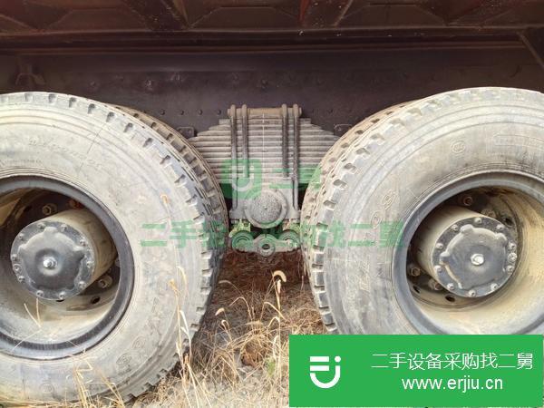 出售二手的國(guó)五庫(kù)存紅巖杰獅390馬力7.8米自卸車