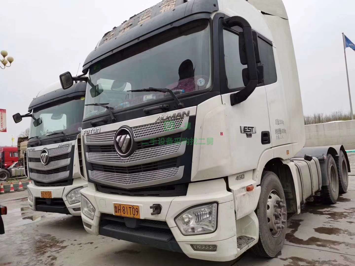 出售二手牽引車 17年9月解放牽引車 二手解放牽引車J6P領航版