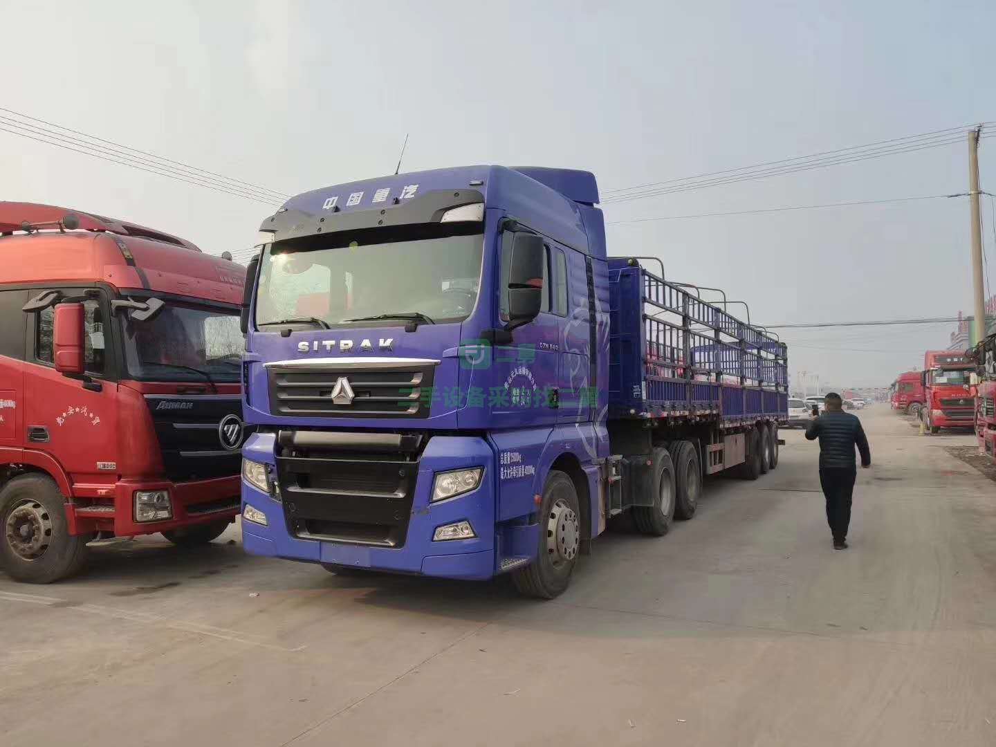 出售國五二手半掛牽 二手半掛牽引車 牽引車頭