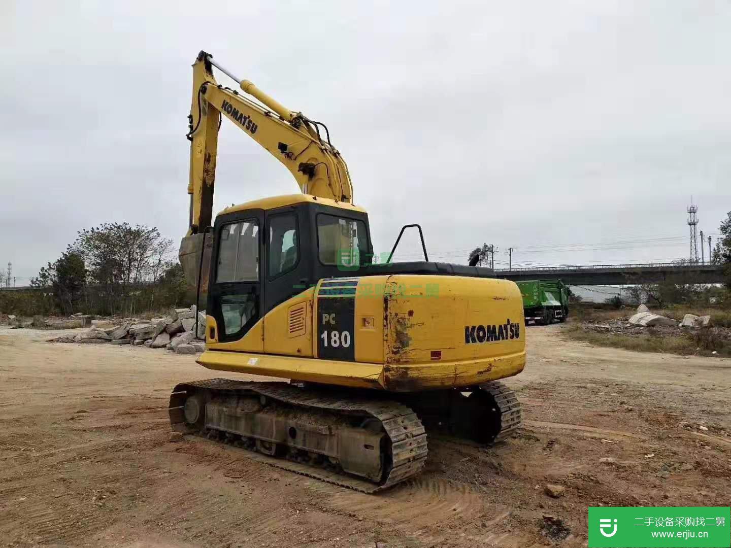 轉讓二手的小松 PC130-7挖掘機純土方車