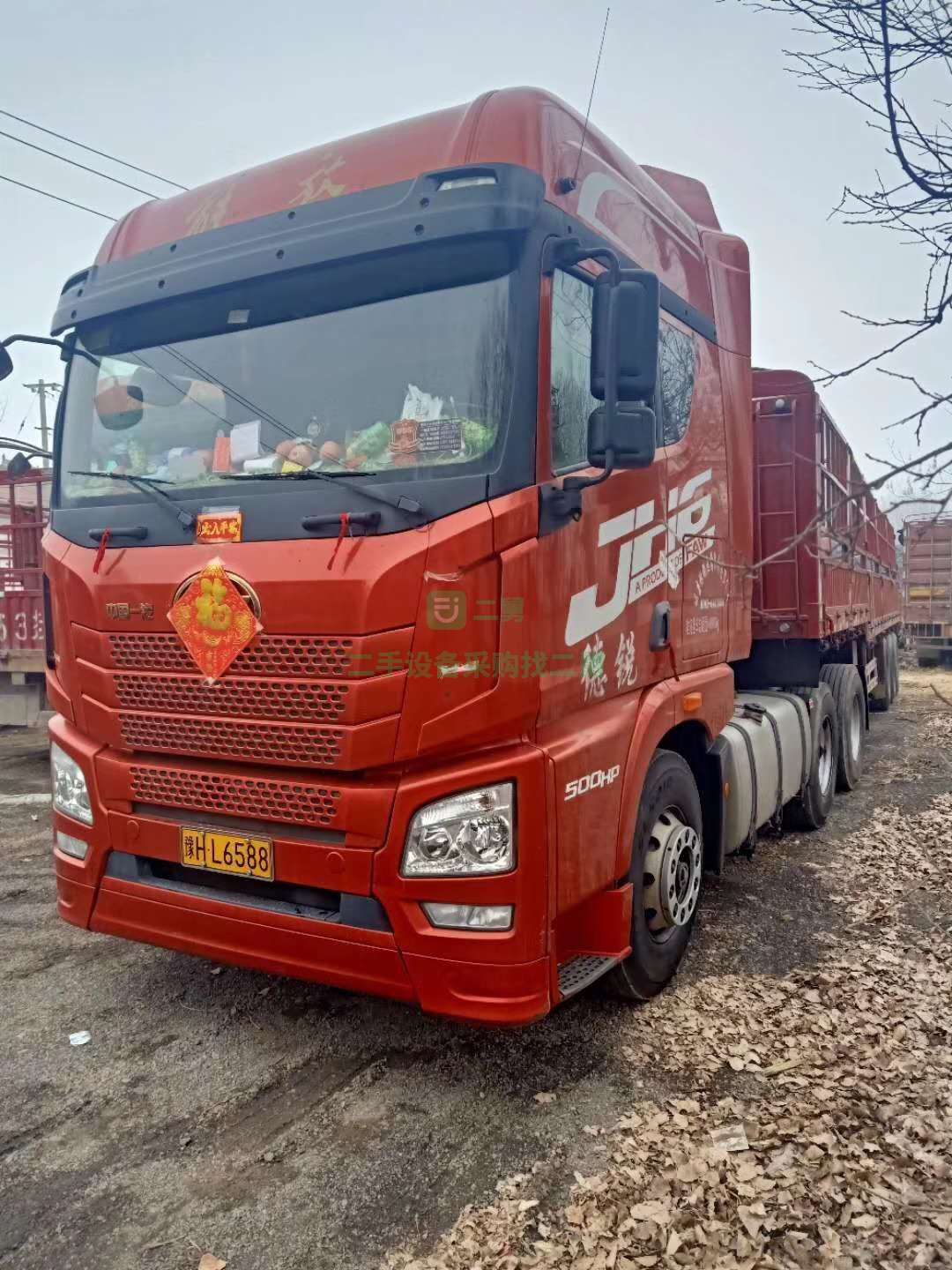 出售牽引車 手續齊全 二手牽引車 冠通 德龍X3000牽引車