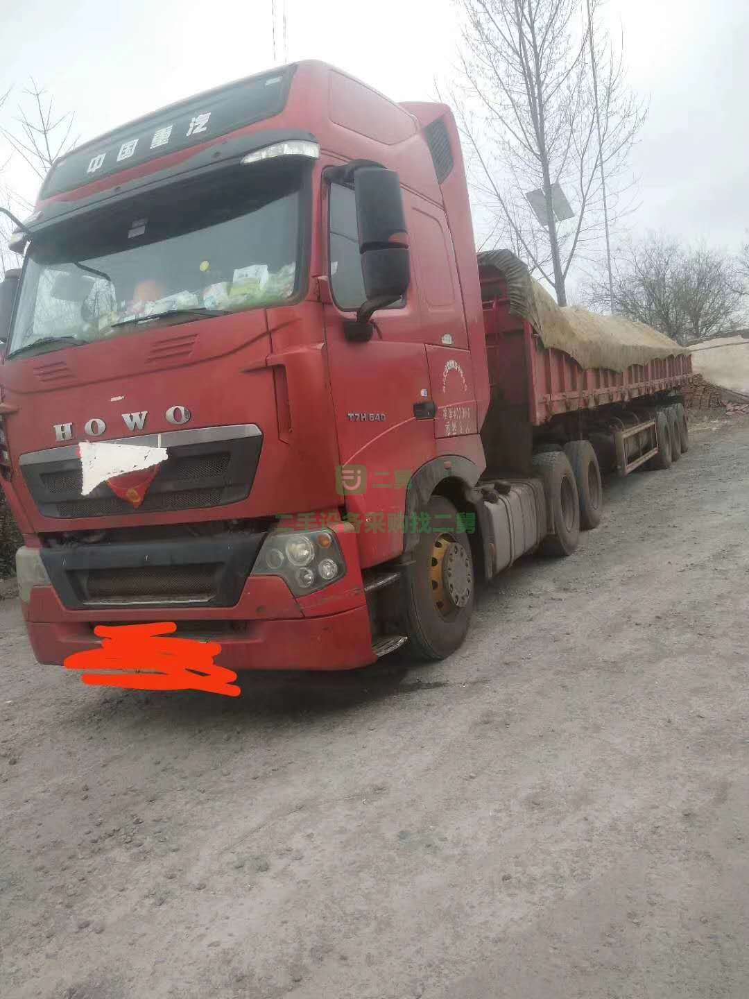 出售二手德龍牽引車 半掛牽引車分期 二手半掛車牽引車頭 品種多樣