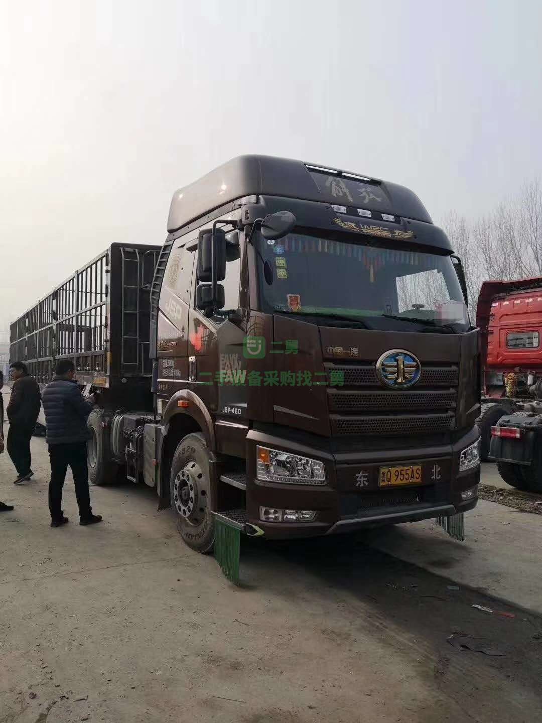 出售多款二手牽引車可分期 一汽解放牽引車