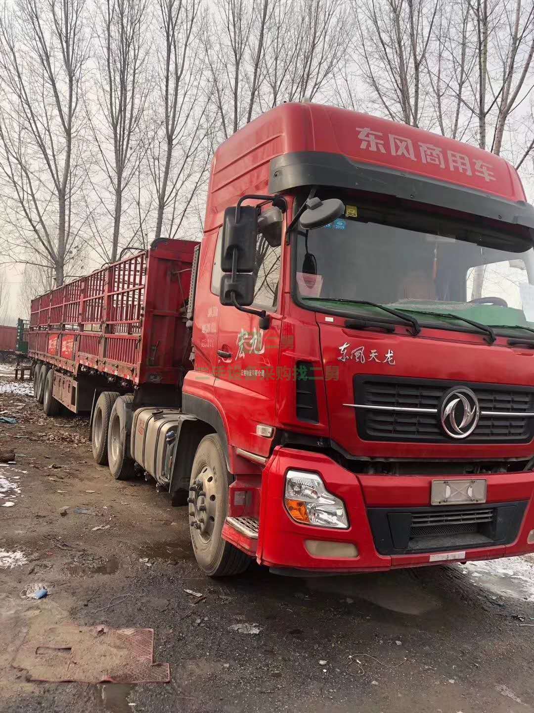 出售二手牽引車一汽解放J6P國五排放雙驅輕體