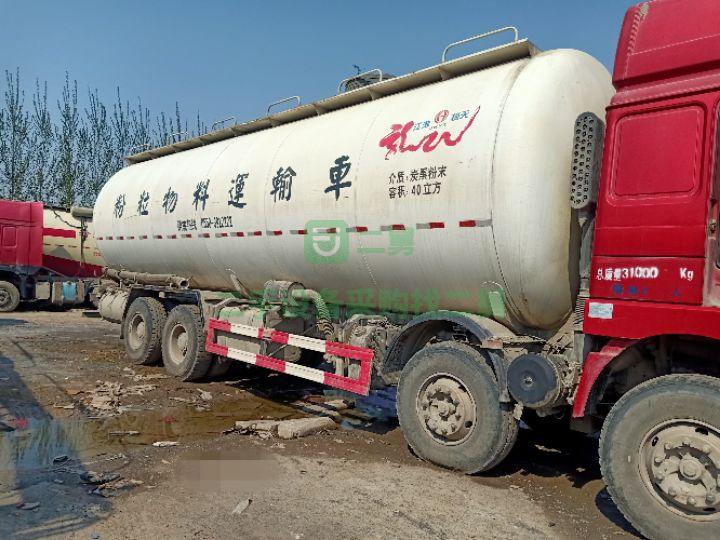 出售18年前四后八散裝水泥罐車 375馬力國五排放 可分期付款