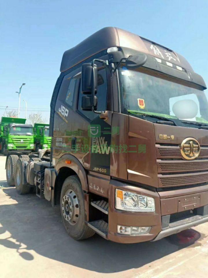 出售解放j6p牽引車  460馬力