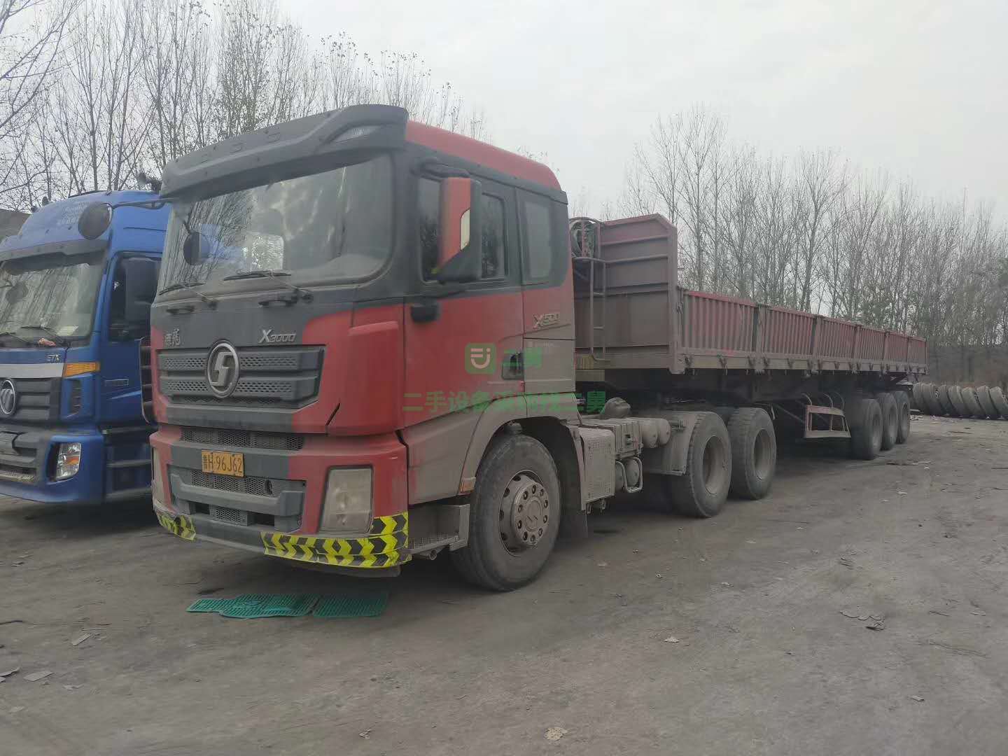出售18年二手牽引車陜汽德龍X3000 500馬力 雙驅(qū)國(guó)五