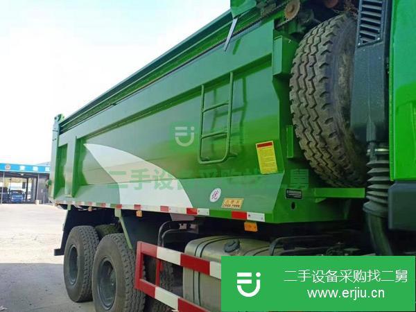 轉讓二手的福田歐曼 陜汽德龍 杰獅后八輪自卸車-土方車