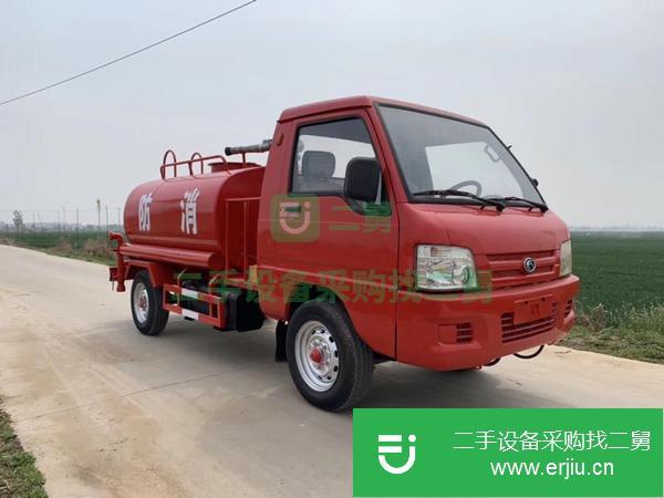 轉讓二手的福田2噸消防灑水車